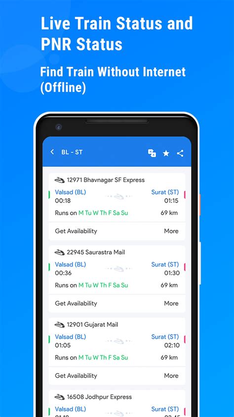 Live Train Status PNR Status Indian Railway Info для Android Скачать