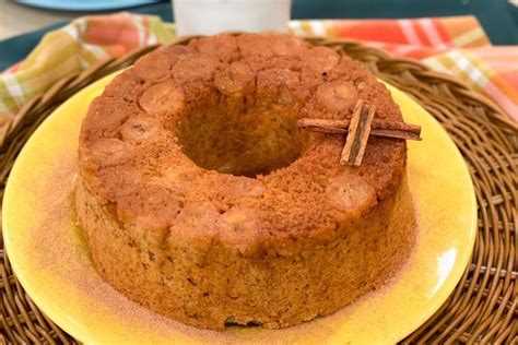 Receita Deliciosa De Bolo De Banana Caramelizada Tv Gazeta Voc Por