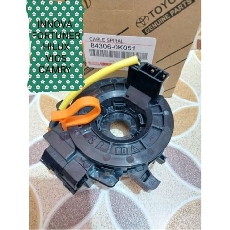 Jual Kabel Spiral Klakson Innova Hilux Fortuner Spiral Cable Clock