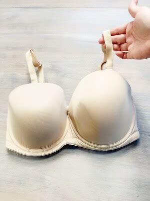 Wacoal Red Carpet Strapless Bra Sz 34G Nude Beige Multiway Straps Underwire EBay