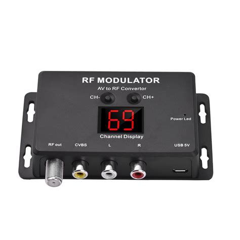 Apexeon Modulator Professional Rf Modulator Av To Rf Converter Enhances Audio And Video