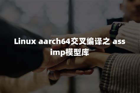 Linux Aarch64交叉编译之 Assimp模型库 Apispace接口管理