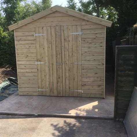 10 X 8ft Apex With Breathable Membrane Midlands Sheds