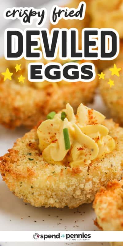 Fried Deviled Eggs Spend With Pennies