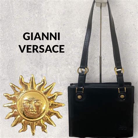 オンライン値下 Gianni Versace ジャンニヴェルサーチレザービジネスバッグ Blogknakjp