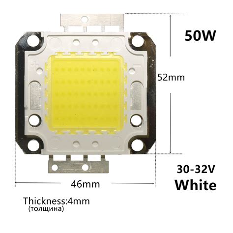 2020 Led COB Chip Light Beads Led Chip 12V 36V 10W 20W 30W 50W 100W