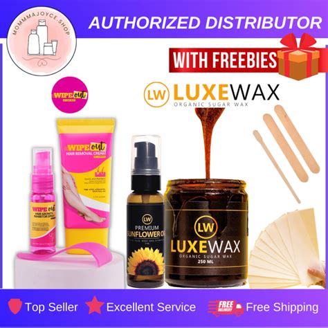 Onhand Luxewax Organic Sugar Wax Underarm Hair Legs Luxe Brazillian