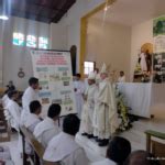 Fieles celebran misa de bienvenida al Administrador Apostólico de la