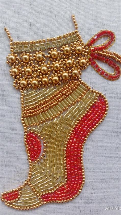 All Beads Work In Aari Bead Embroidery Tutorial Hand Embroidery