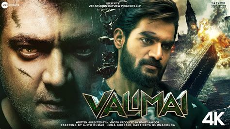 Valimai FULL MOVIE 4K HD FACTS Zee Studios Boney Kapoor Ajith