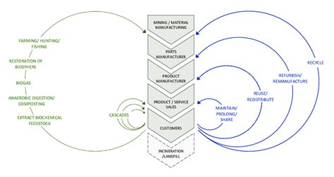 Circular Economy System Diagram Adapted From Ellen Macarthur