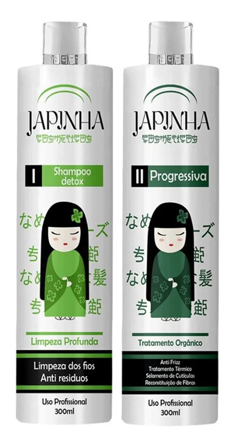 Kit Progressiva Sem Formol Melhor Japonesa 300ml Japinha