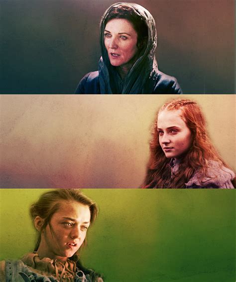 Catelyn Sansa And Arya Game Of Thrones Fan Art 33091857 Fanpop