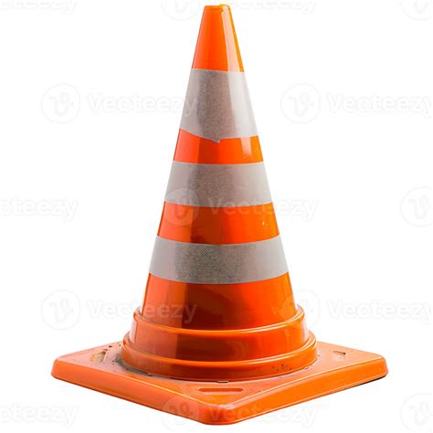 Traffic Cones On Isolated Background 44279854 Png