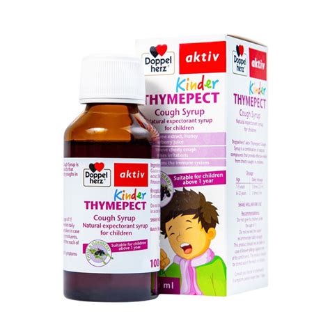 Doppel herz aktiv Kinder THYMEPECT Cough syrup Nhà thuốc Thân Huệ