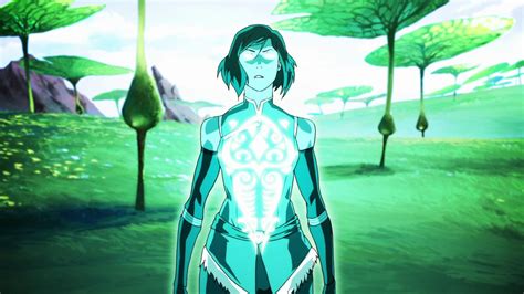 Tapety ilustrace anime zelená džungle Legenda Korry Korra