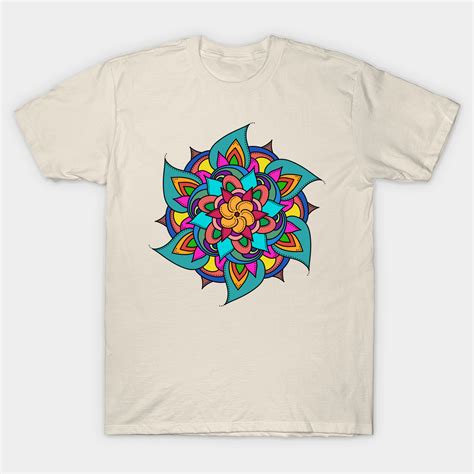 Mandala Flower Mandala Classic T Shirt Kitilan