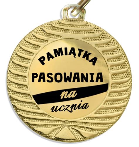 Medal Prezent Pasowanie Na Ucznia Przedszkolaka Upominek Szko A Ucze