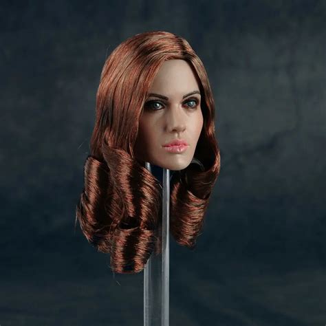 Buy Scale Angelina Jolie Female Head Sculpt Head Carving Girl Head