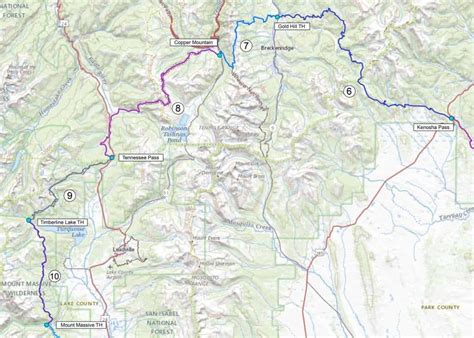 Colorado Trail | Maps & Resources - TMBtent