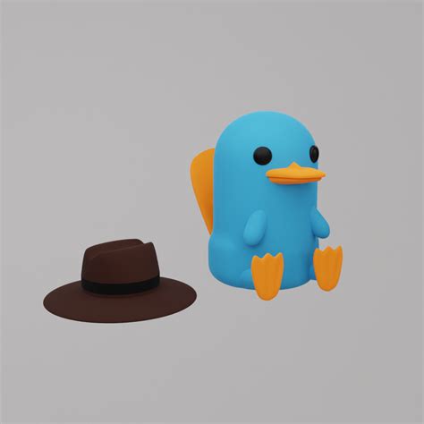 Free Stl File Perry Platypus 3d・3d Printer Model To Download・cults