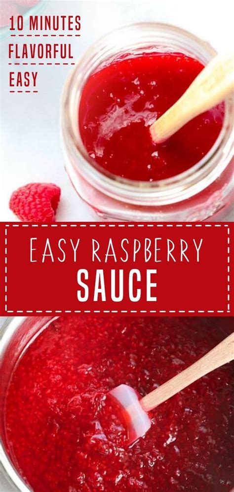 Raspberry Sauce Recipe Artofit