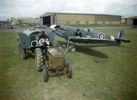 A Royal Navy Fleet Air Arm Supermarine Spitfire Mkia Serial X4652 Of