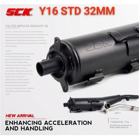 Mm Sck Racing Replica Std Cutting Exhaust Back Pressure Y Zr