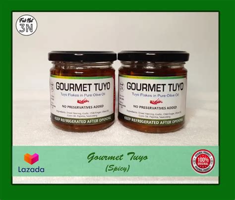 Gourmet Tuyo In Pure Olive Oil Spicy Lazada PH