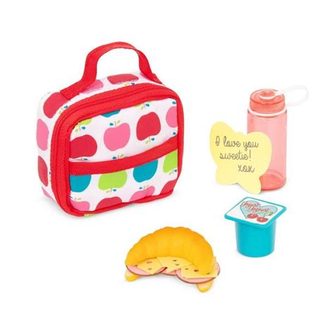 Our Generation Lunch Box Set For 18 Dolls Let S Do Lunch Target Diy Lunch Bag School Lunch