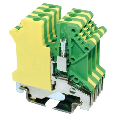 PE Type Ground Wiring Connector Terminal Blocks Screw Connection