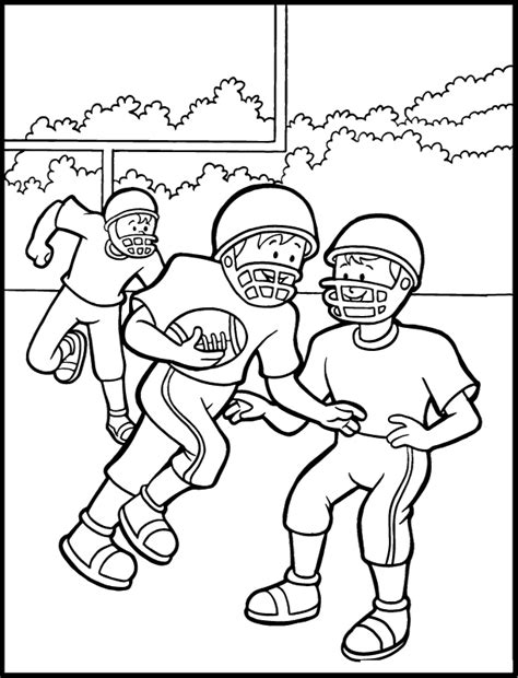 Football Goal Post Coloring Pages at GetColorings.com | Free printable colorings pages to print ...