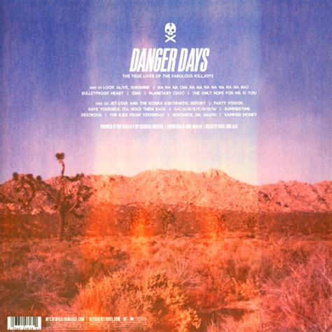 Виниловая пластинка Danger Days The True Lives Of The Fabulous