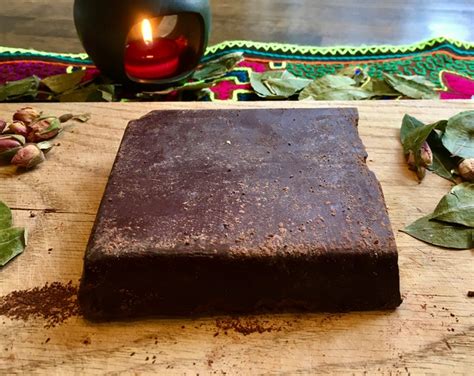 Pure Ceremonial Cacao From Peru 100 Fair Trade And Organic 200 G Block