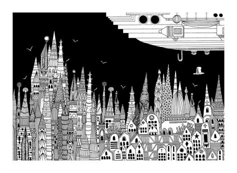 Intricate Illustrations of Italo Calvino's 'Invisible Cities' | ArchDaily