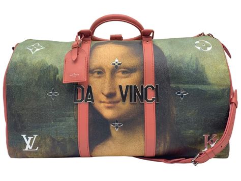 Bid Now LOUIS VUITTON JEFF KOONS MONA LISA MASTERS COLLECT May 1