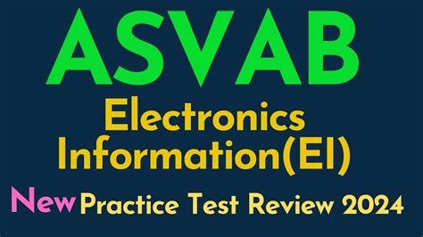 ASVAB Electronics Information Review 2024 Asvabelectronicsinformation