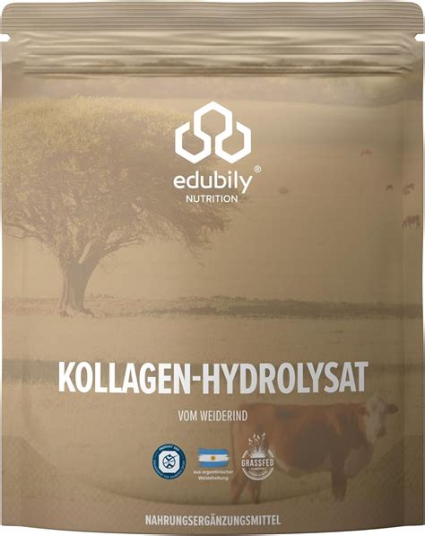 Edubily Nutrition Kollagen Hydrolysat Aus Zertifizierter