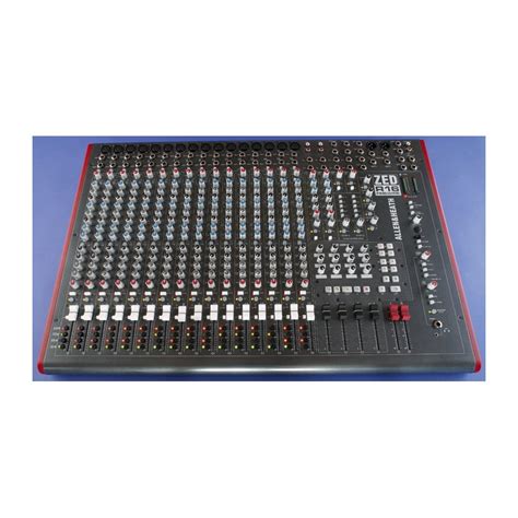 Zed Zed R16 Allen And Heath Console 16 In Interface Audio Inline