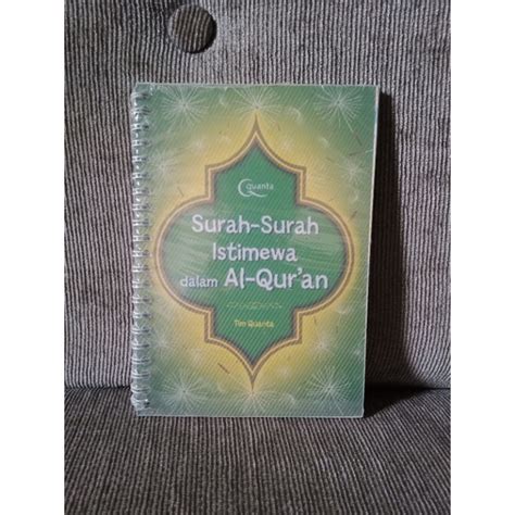 Jual Surah Surah Istimewa Dalam Al Qur An Arief Wibowo Shopee Indonesia