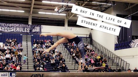 Day In The Life Of A D1 Student Athlete Unh Youtube