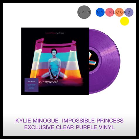 預訂 Kylie Minogue Impossible Princess Exclusive Clear Purple Vinyl 限定透明紫色膠 預購 Carousell