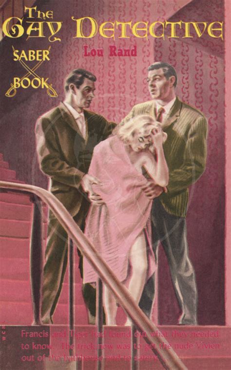 The Gay Detective X Giclée Canvas Print of a Vintage Etsy