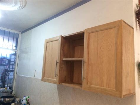 Gabinete Alacena Cocina Integral Puertas Pared Madera Maciza 4 250 00 En Mercado Libre