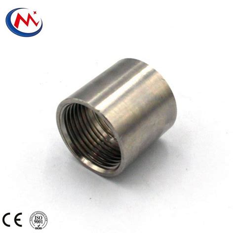 Stainless Steel Polish Npt Bspt Threaded Pipe Coupling Npt