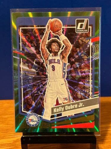 Panini Donruss Kelly Oubre Jr Green Laser Holo Philly