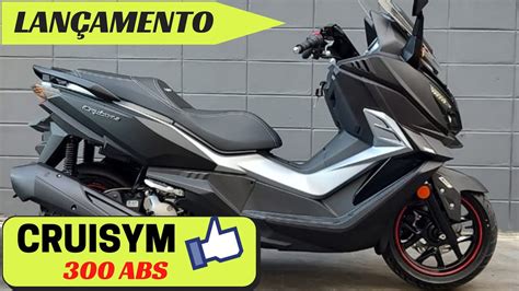 NOVA DAFRA SYM CRUISYM 300 ABS 2023 PREÇO DE LANÇAMENTO E CONTEUDO