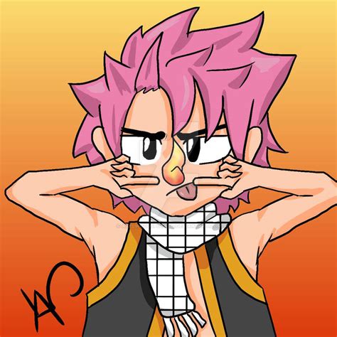 Natsu Dragneel By Axelwoodspotato On Deviantart