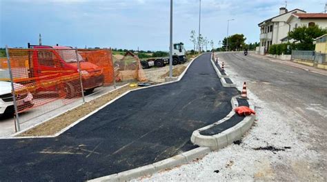 Al Via L Asfaltatura Della Ciclabile Di Scacciano E Della Provinciale