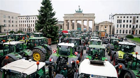 Traktor Demo In Berlin